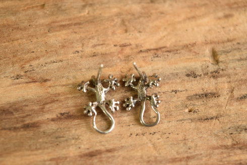 Lizard Sterling Earrings