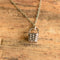 Sterling Silver Basket Necklace - 18 inch