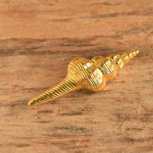 Spindle Shell Brooch