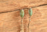 Feather Drop Earrings