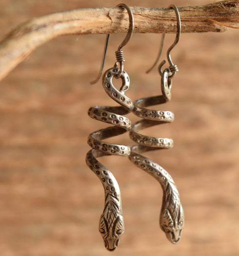 Snake Dangle Earrings
