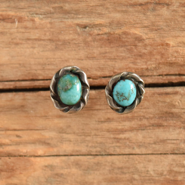 Turquoise Stone Studs