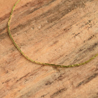 14k Yellow Gold Cobra Chain Bracelet