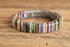 Sobral Jewelry Rainbow Layered Bullseye Bangle