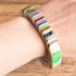Sobral Jewelry Rainbow Layered Bullseye Bangle
