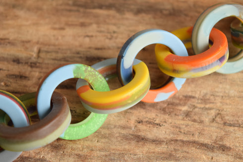 Sobral Chunky Round Link Necklace