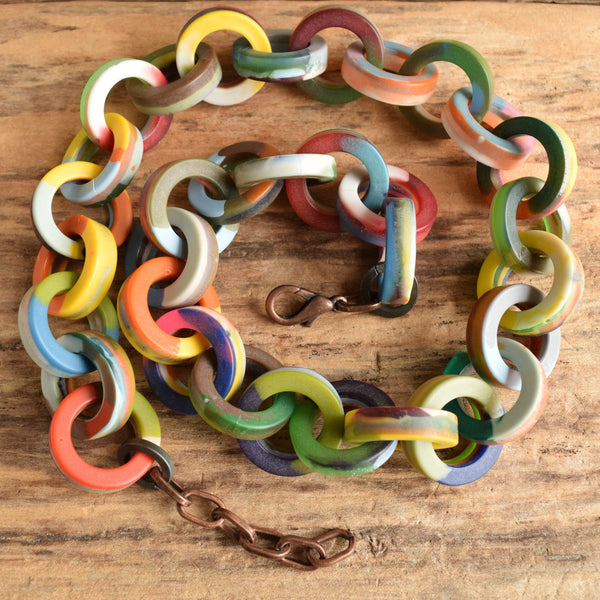 Sobral Chunky Round Link Necklace