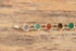 14k Yellow Gold Gemstone Scarab Bracelet - WRE