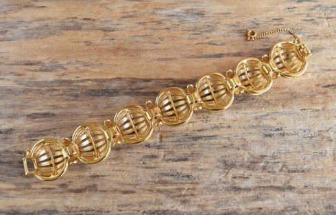 Chunky Golden Monet Bracelet