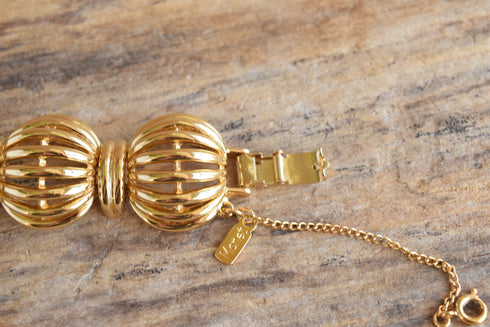 Chunky Golden Monet Bracelet