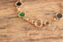 Tiny Round Scarab Bracelet - 12K Gold Filled