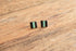 Turquoise & Onyx Square Stud Earrings