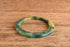 Blue Custard Marbled Bakelite Bangle