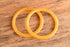Pair of Yellow Bakelite Bangles
