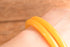 Pair of Yellow Bakelite Bangles