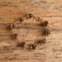 Trifari brown and gold bracelet