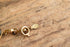 Bal-Ron Gemstone Scarab Bracelet - 12K Gold Filled