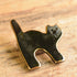Black Kitty Cat Brooch