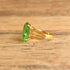 Green Cocktail Ring - Size 9