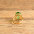 Green Cocktail Ring - Size 9