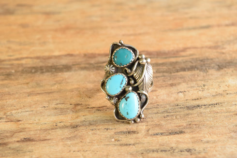 Lillian Ramone Turquoise Ring - Size 8.75