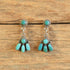 Turquoise Cluster Drop Earrings - Bill & Lou Laweka