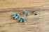 Turquoise Cluster Drop Earrings - Bill & Lou Laweka
