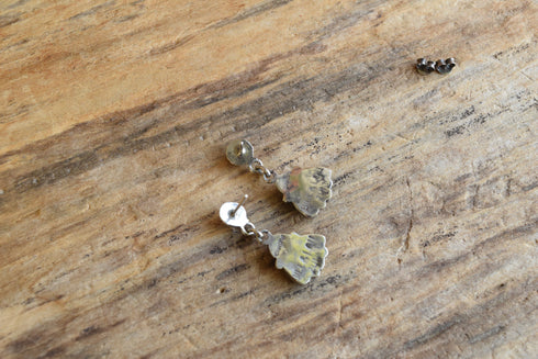 Turquoise Cluster Drop Earrings - Bill & Lou Laweka