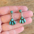 Turquoise Cluster Drop Earrings - Bill & Lou Laweka