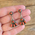 Coral Cluster Drop Earrings - Bill & Lou Laweka