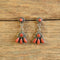 Coral Cluster Drop Earrings - Bill & Lou Laweka