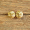 18k Yellow Gold Starburst Earrings