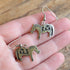 Horse Dangle Hopi Earrings