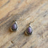 Charoite Navajo Teardrop Dangle Earrings