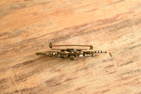 Sorrelli Black & Blue Brooch