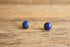 Lapis Lazuli Ball Earrings