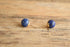 Lapis Lazuli Ball Earrings