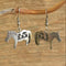 Hopi Native Horse Dangle Earrings