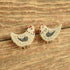 Cottagecore Chicken Earrings handmade artisan