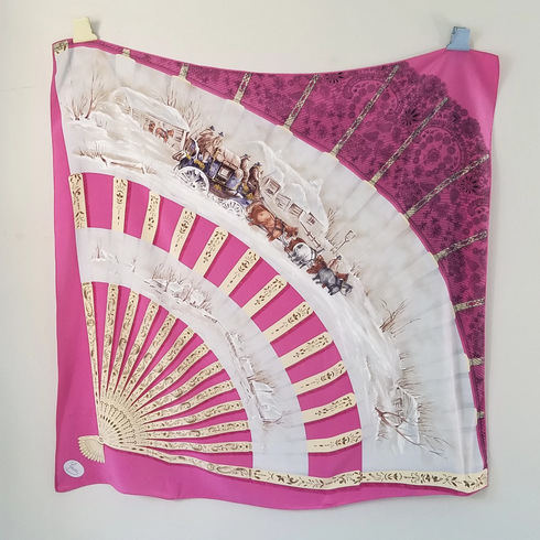 Gucci Pink Fan Scarf
