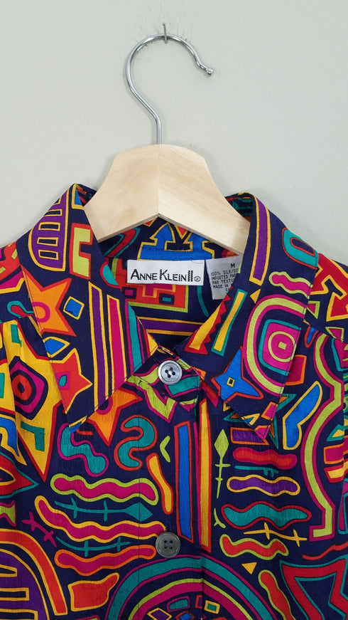 1980's Silk Shirt