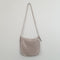 Tan Whiting and Davis mesh shoulder bag