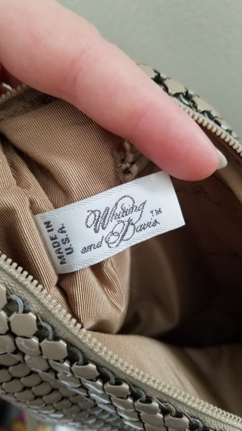 Whiting & Davis Shoulder Bag -1980's