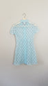 Light Blue Sheer 90's Mini Dress