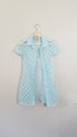 Light Blue Sheer 90's Mini Dress
