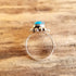 Navajo Turquoise Ring - Size 8.75