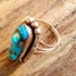 Navajo Turquoise Ring - Size 8.75