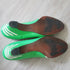 Green Striped 80's Heels - Size 7.5