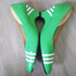 Green Striped 80's Heels - Size 7.5