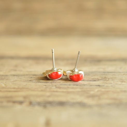 Apple Core Studs